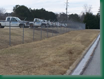 commercial fence installation